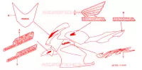 MARQUE (1) pour Honda VFR 800 VTEC 2009