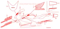 MARQUE (3) pour Honda VFR 800 VTEC 2009
