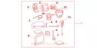 SUPPORT GPS pour Honda VFR 800 VTEC 2009