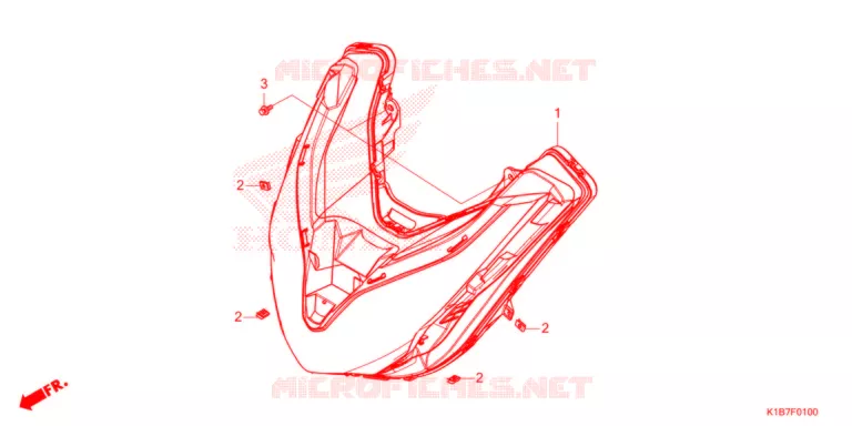 PHARE Honda SCOOTER 350 FORZA 2021  NSS350AM