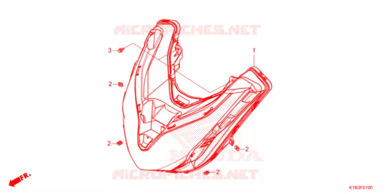 PHARE Honda SCOOTER 350 FORZA 2021  NSS350AM
