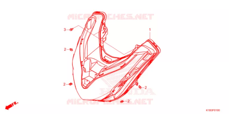 PHARE Honda SCOOTER 350 FORZA 2021  NSS350AM