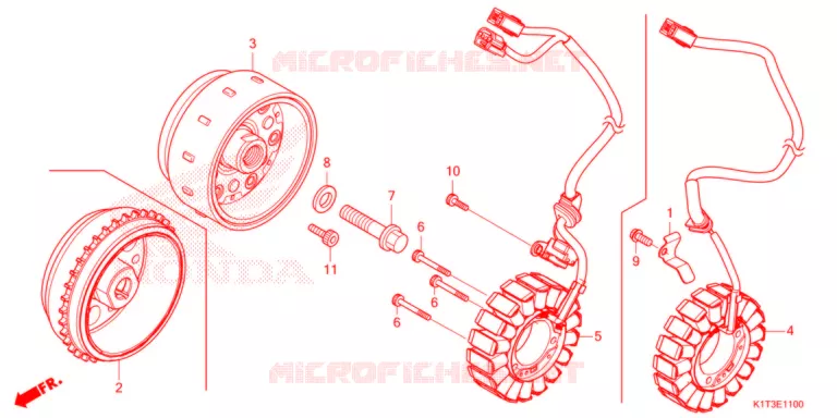 ALTERNATEUR Honda MOTO 300 CRF 2021  CRF300LRAM