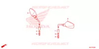 RETROVISEUR pour Honda CB 500 X ABS 2021