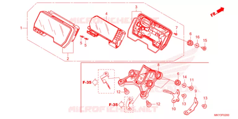 COMPTEUR Honda MOTO 650 CB 2021  CB650RAM