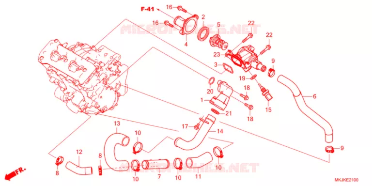 THERMOSTAT Honda MOTO 1000 CB 2021  CB1000RAM