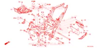 CADRE pour Honda X ADV 750 -3ED- 2021