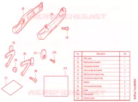 KIT SUPPORT VALISES pour Honda X ADV 750 -3ED- 2021