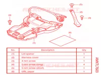 OUVERTURE TOP CASE (SMART) pour Honda X ADV 750 -3ED- 2021