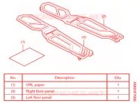 REPOSE PIED pour Honda X ADV 750 2021