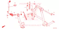 BEQUILLE pour Honda X ADV 750 2021