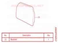 DOSSERET pour Honda X ADV 750 2021