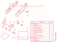 KIT SUPPORT VALISES pour Honda X ADV 750 2021