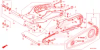BRAS OSCILLANT pour Honda X ADV 750 LOWER 2021