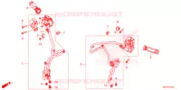COMMODOS   POIGNEES pour Honda X ADV 750 LOWER 2021