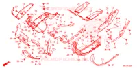 MARCHE PIEDS pour Honda X ADV 750 LOWER 2021