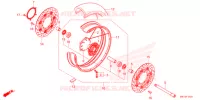 ROUE AVANT pour Honda X ADV 750 LOWER 2021