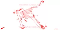 BEQUILLE LATERALE pour Honda CB 500 F ABS 2021