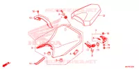 SELLE pour Honda CB 500 F ABS 2021