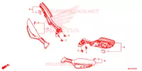 RETROVISEUR pour Honda CBR 1000 RED 2021