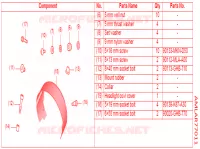 KIT,SCREEN COWL ATT pour Honda REBEL 1100 2021