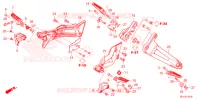 REPOSE PIED pour Honda REBEL 1100 2021