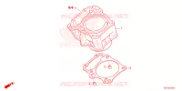 CYLINDRE pour Honda REBEL 300 ABS 2021