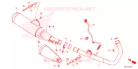 SILENCIEUX D'ECHAPPEMENT pour Honda REBEL 300 ABS 2021