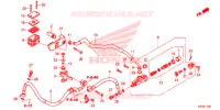 MAITRE CYLINDRE DE FREIN ARRIERE pour Honda REBEL 300 ABS 2021