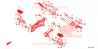 REPOSE PIED pour Honda REBEL 300 ABS 2021