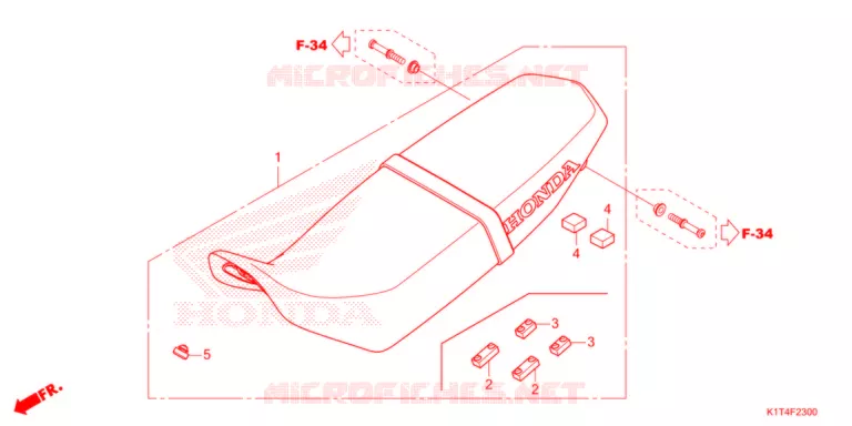 SELLE Honda MOTO 300 CRF 2021  CRF300LRAM
