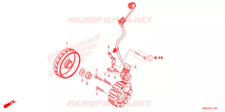 ALTERNATEUR Honda MOTO 450 CRF 2021  CRF450RM