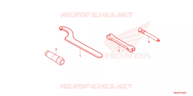 OUTIL Honda MOTO 450 CRF 2022  CRF450RN