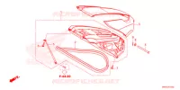 COUVERCLE DE COFFRE pour Honda NC 750 X ABS 2021