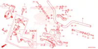 GUIDON   TE DE FOURCHE pour Honda NC 750 X ABS 2021