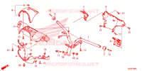 GUIDON   CARENAGE pour Honda 50 METROPOLITAN 2021