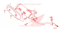 SILENCIEUX D'ECHAPPEMENT pour Honda 50 METROPOLITAN 2021
