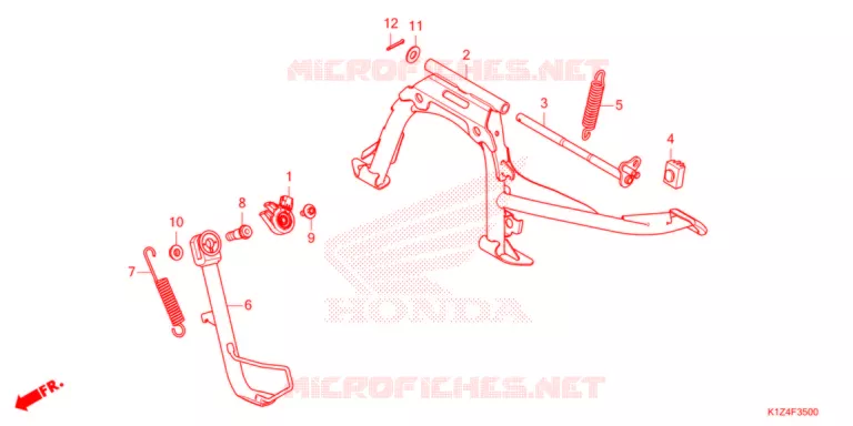 BEQUILLE Honda SCOOTER 150 PCX 2021  WW150M