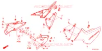 COUVERCLES LATERAUX pour Honda CB 1300 SUPER BOL DOR SP 2021
