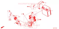 BATTERIE pour Honda CB 400 X 2021