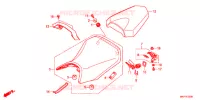 SELLE pour Honda CB 400 X 2021