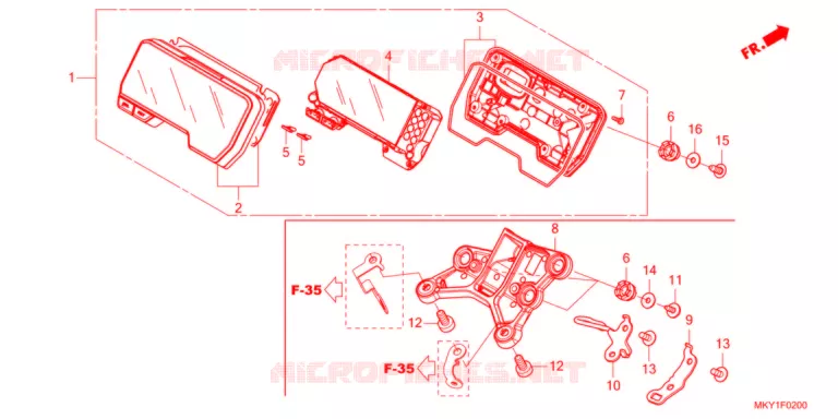 COMPTEUR Honda MOTO 650 CB 2021  CB650RAM