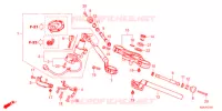 GUIDON   TE DE FOURCHE pour Honda CBR 250 RR S 2021