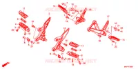 REPOSE PIED pour Honda CBR 400 R 2021