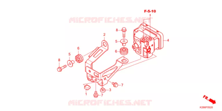 MODULATEUR ABS Honda MOTO 125 GROM 2021  MSX125AM