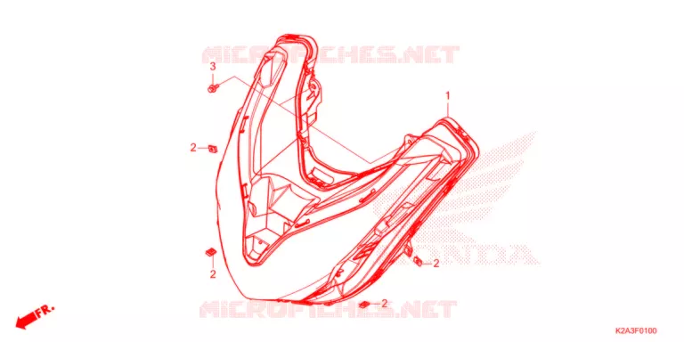 PHARE Honda SCOOTER 250 FORZA 2022  NSS250AM