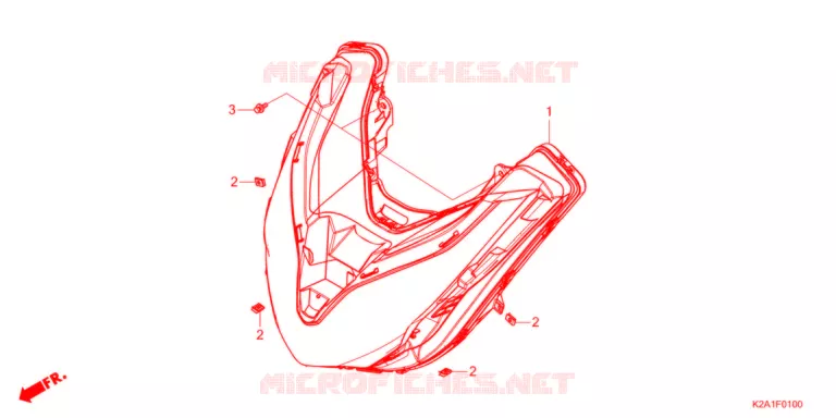 PHARE Honda SCOOTER 250 FORZA 2022  NSS250AM