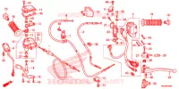 COMMODO   LEVIER   CABLE pour Honda FOURTRAX 420 RANCHER 4X4 ES 2016