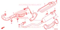 SILENCIEUX D'ECHAPPEMENT pour Honda FOURTRAX 420 RANCHER 4X4 ES 2016