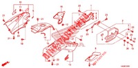 CARENAGE ARRIERE pour Honda FOURTRAX 500 FOREMAN RUBICON Hydrostatic CAMO 2011